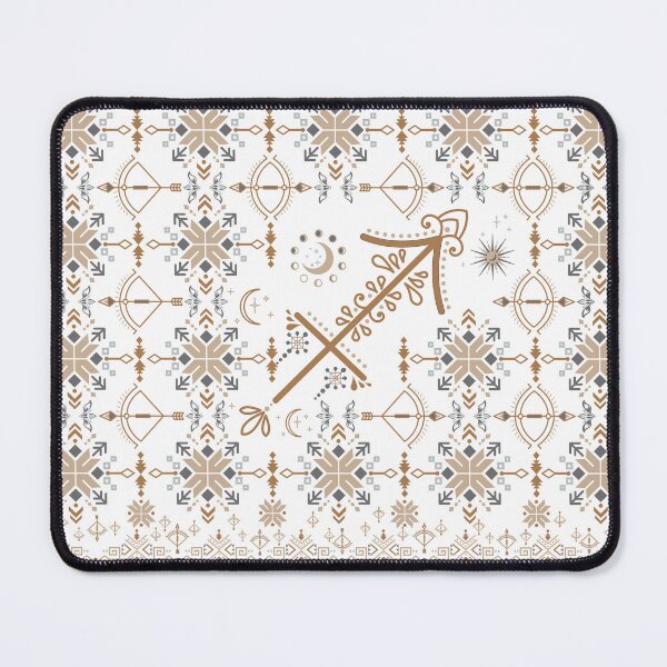 Item preview, Sagittarius Zodiac Seamless Pattern Modern geometric and ethnic designs for Textiles, Carpets, Tiles and Fabrics. designed and sold by KungLK.