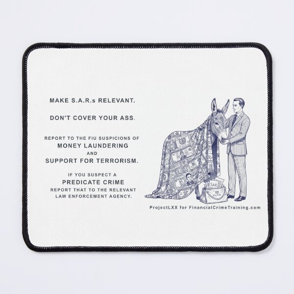 Item preview, Money Laundering Compliance - Don't Cover Your Ass  designed and sold by ProjectLXX.