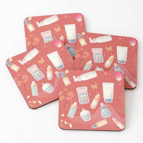 Item preview, Korean Beauty Aesthetic | K-Beauty Skincare & Makeup Illustration designed and sold by Sugar Wisdom .
