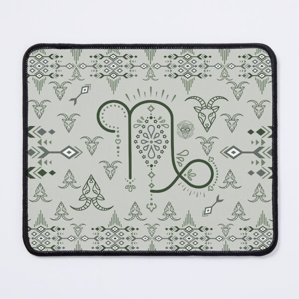 Item preview, Capricorn Zodiac Seamless Pattern Modern geometric and ethnic designs for Textiles, Carpets, Tiles and Fabrics. designed and sold by KungLK.
