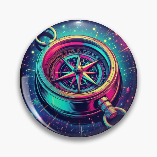Item preview, colored compass designed and sold by Dogandesighn.