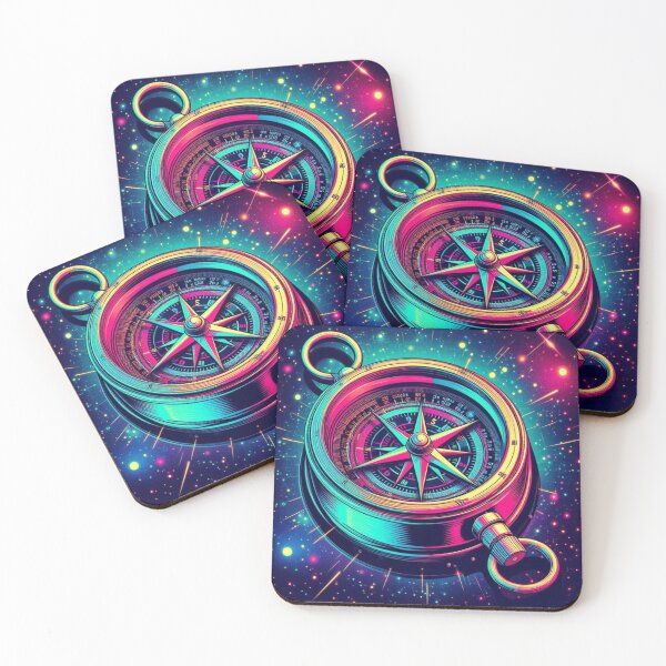 Item preview, colored compass designed and sold by Dogandesighn.