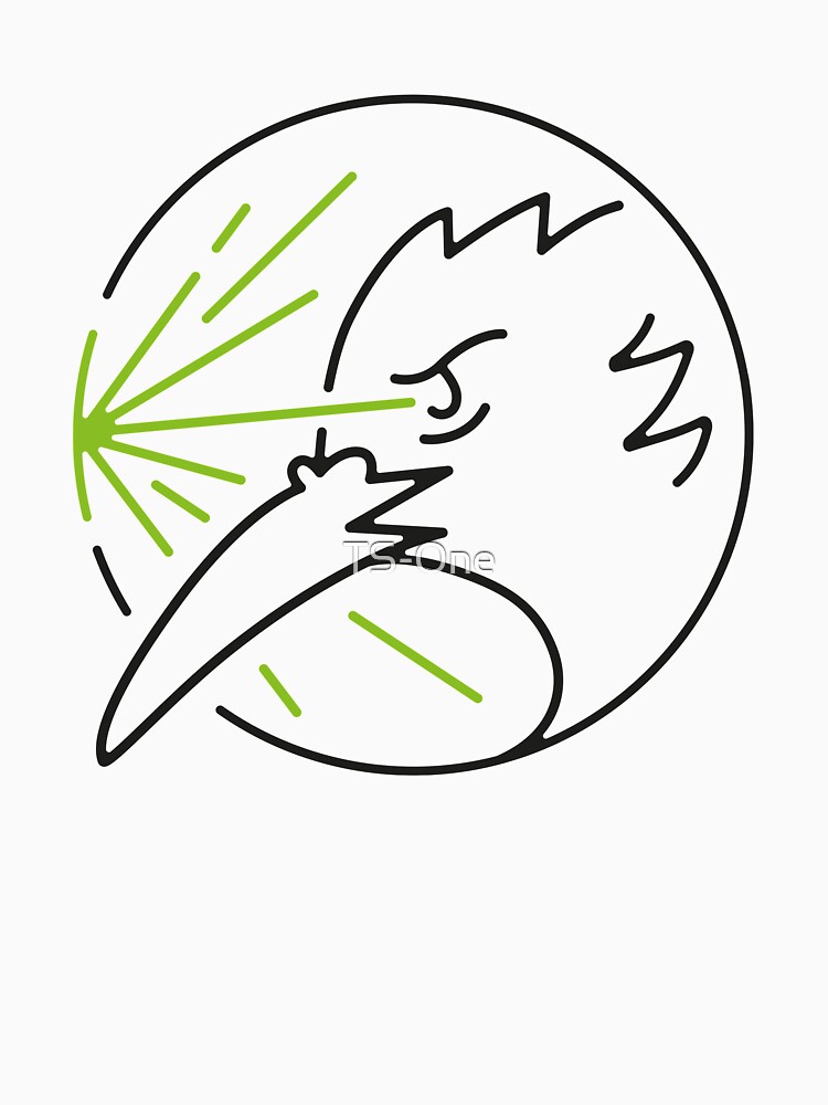 "Lazar Kiwi (Black)" Tshirt for Sale by TSOne Redbubble laser t