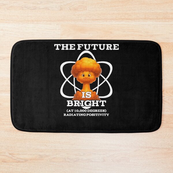 Item preview, The Future Is Bright (At 10,000 Degrees) – Radiating Positivity Dark Humor Design designed and sold by A-T-H.