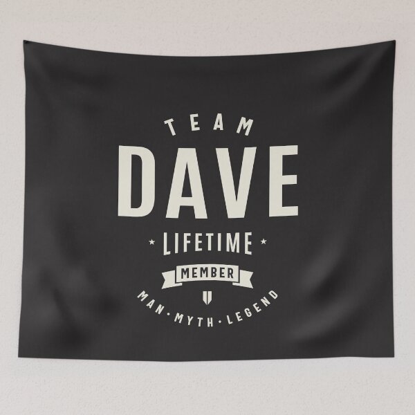 Item preview, Team Dave Lifetime Member Funny Name Dave designed and sold by cidolopez.