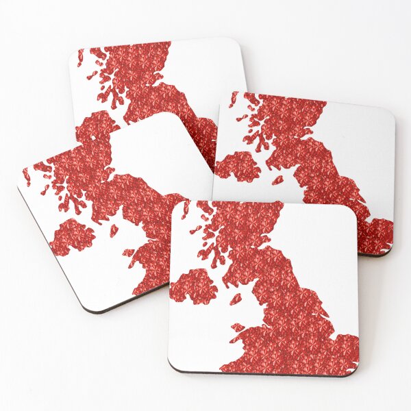 Item preview, Red Rhinestone United Kingdom designed and sold by TheIconSmith.