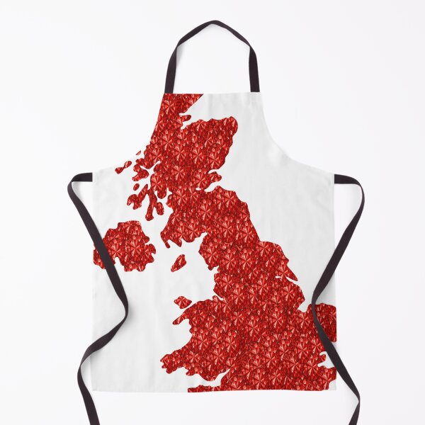 Item preview, Red Rhinestone United Kingdom designed and sold by TheIconSmith.