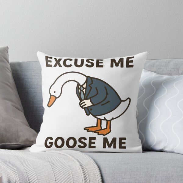 Item preview, Excuse Me Goose Me – Funny Goose Cartoon Design designed and sold by DigitalArtbyMon.