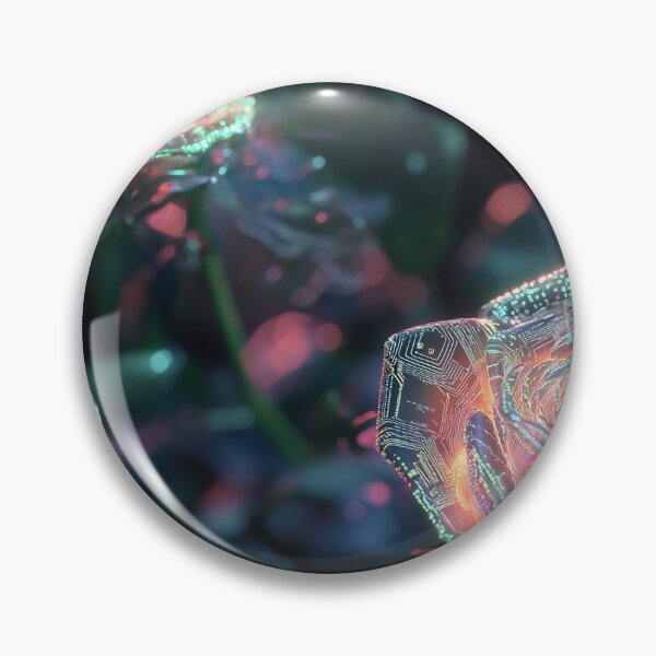 Item preview, Cyber-Floral Fusion - 3D Neon Roses designed and sold by MidArtForge.