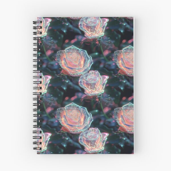 Item preview, Cyber-Floral Fusion - 3D Neon Roses designed and sold by MidArtForge.