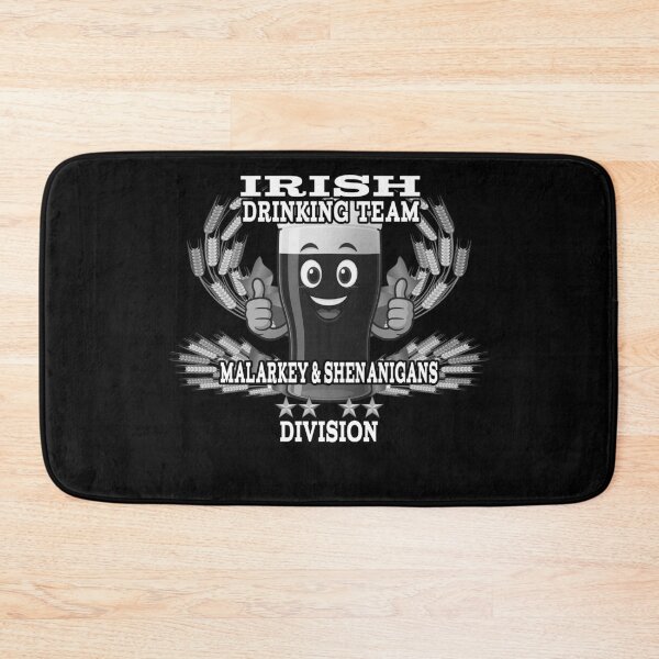 Item preview, Irish Drinking Team — Malarkey & Shenanigans Division | Funny Irish Pub Design designed and sold by A-T-H.