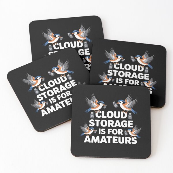 Item preview, Data Migration Birds with USB Hard Drives designed and sold by GenNextPrint.
