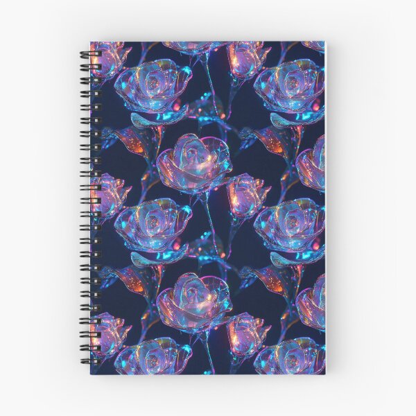 Item preview, Cyber-Floral Fusion - 3D Neon Roses designed and sold by MidArtForge.