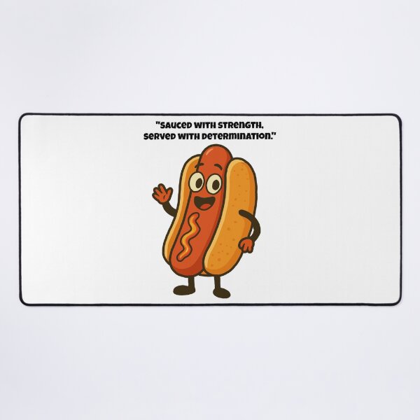 Item preview, Hotdog of Determination – Grillin’ with Grit! designed and sold by Latitude 1°N.