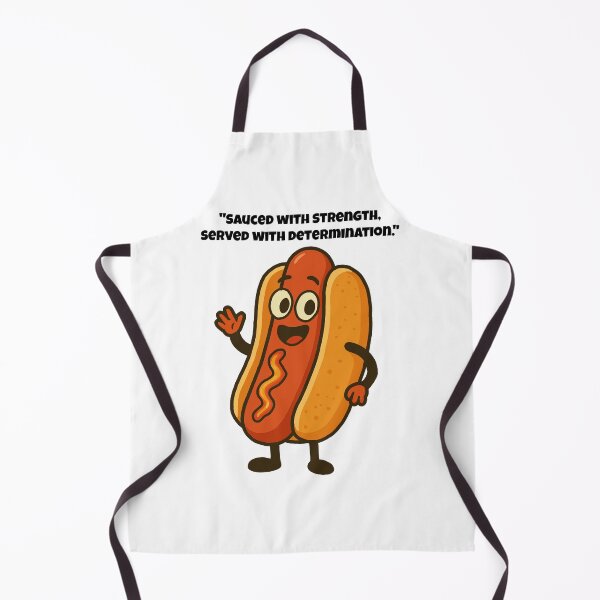 Item preview, Hotdog of Determination – Grillin’ with Grit! designed and sold by Latitude 1°N.