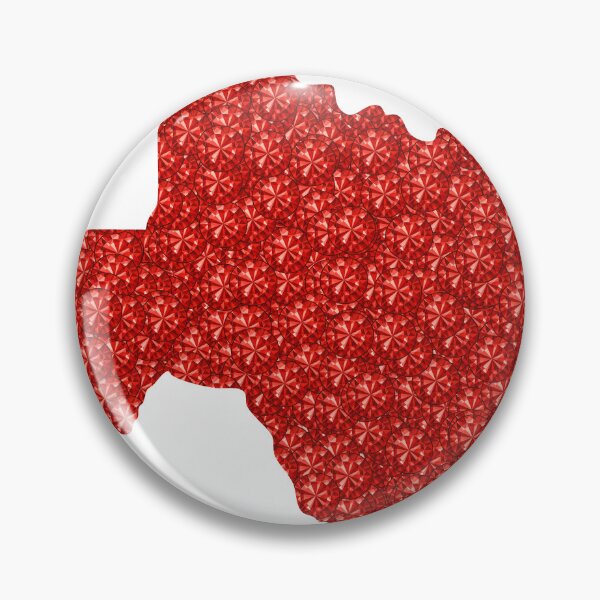 Item preview, Red Rhinestone Texas designed and sold by TheIconSmith.