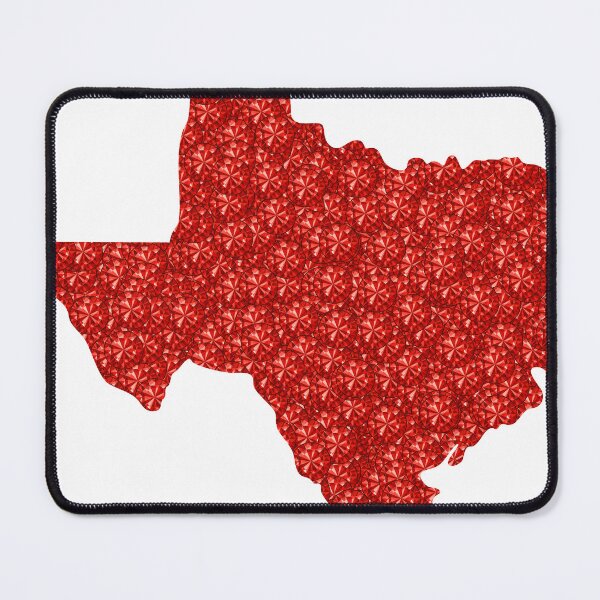 Item preview, Red Rhinestone Texas designed and sold by TheIconSmith.
