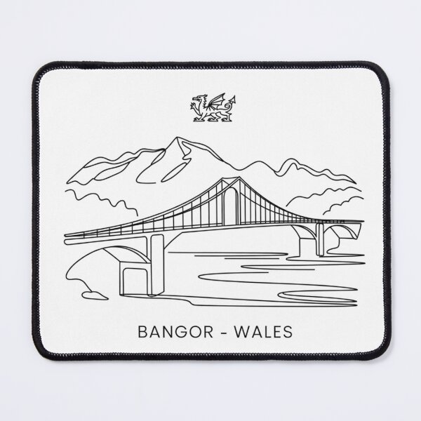 Item preview, Straight Outta Bangor – Funny Bangor University Student Design designed and sold by Timeless Design.