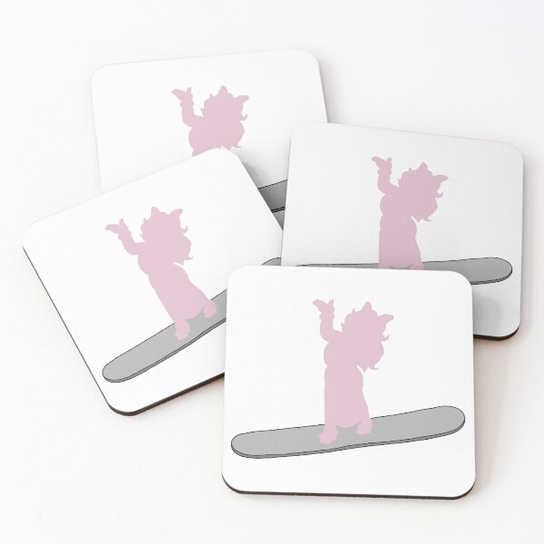 Item preview, Miss Piggy On A Snowboard designed and sold by Animals-by-JB.