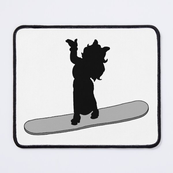 Item preview, Miss Piggy On A Snowboard designed and sold by Animals-by-JB.