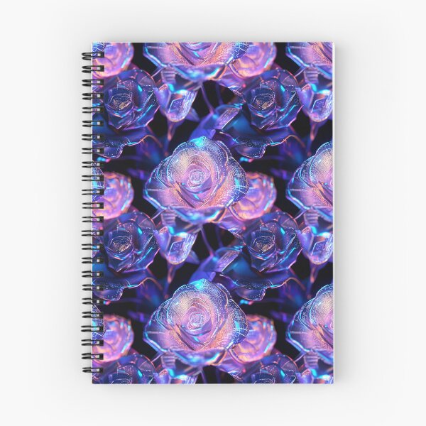 Item preview, Cyber-Floral Fusion - 3D Neon Roses designed and sold by MidArtForge.