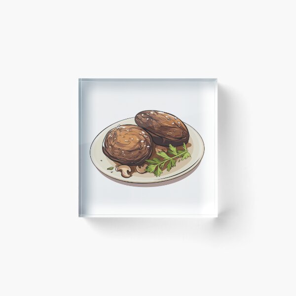 Item preview, Pan-Seared Mushroom Dish designed and sold by New-School-Wave.
