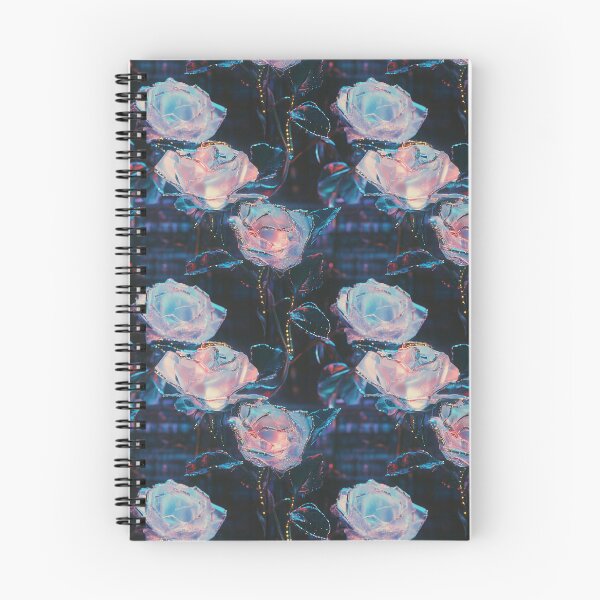 Item preview, Cyber-Floral Fusion - 3D Neon Roses designed and sold by MidArtForge.