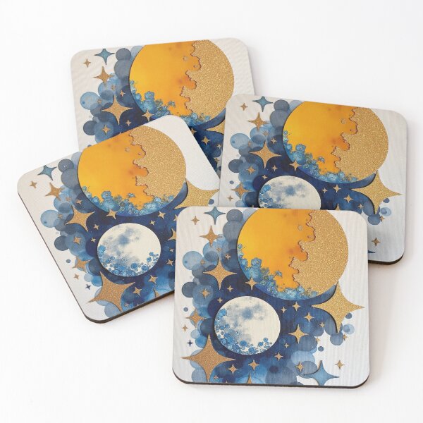 Item preview, Sun and Moon Watercolor designed and sold by Mary Spencer.