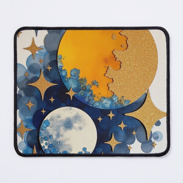 Item preview, Sun and Moon Watercolor designed and sold by Mary Spencer.