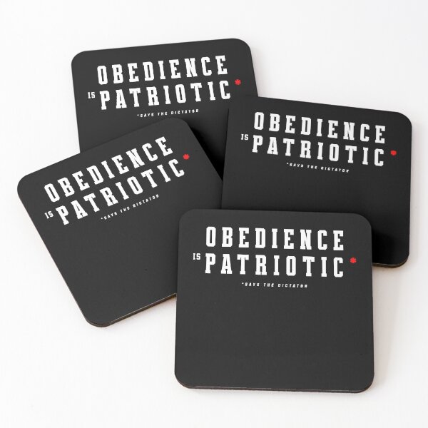 Item preview, Obedience Is Patriotic (Says the Dictator) | Political Satire Shirt  designed and sold by Monkey Chéri Studio.