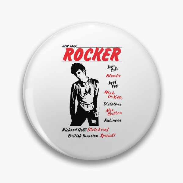 Item preview, New York Rocker Magazine – Blondie, Mink DeVille, Alex Chilton Issue designed and sold by ChickenFund.