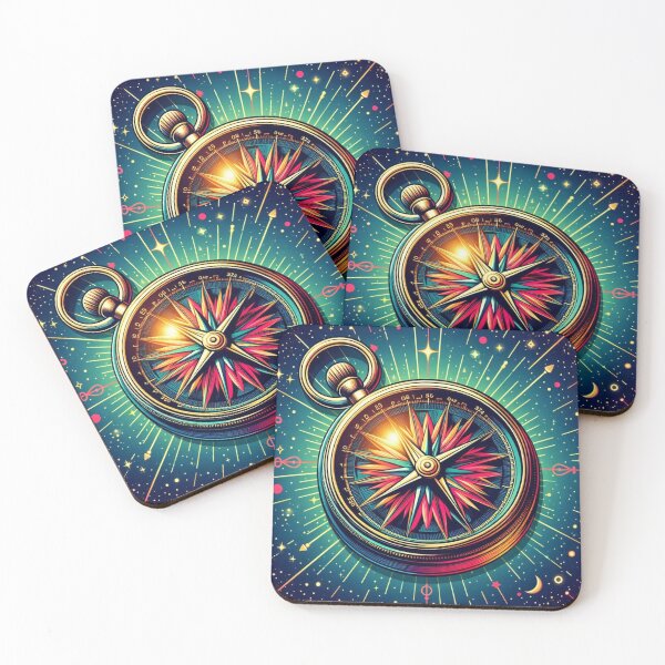 Item preview, colored compass designed and sold by Dogandesighn.