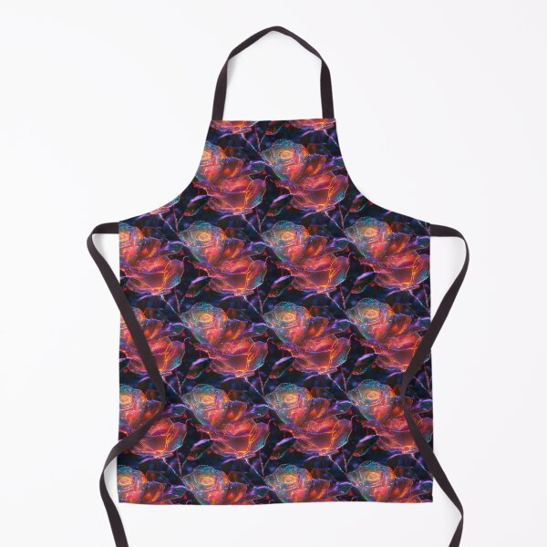 Item preview, Cyber-Floral Fusion - 3D Neon Roses designed and sold by MidArtForge.