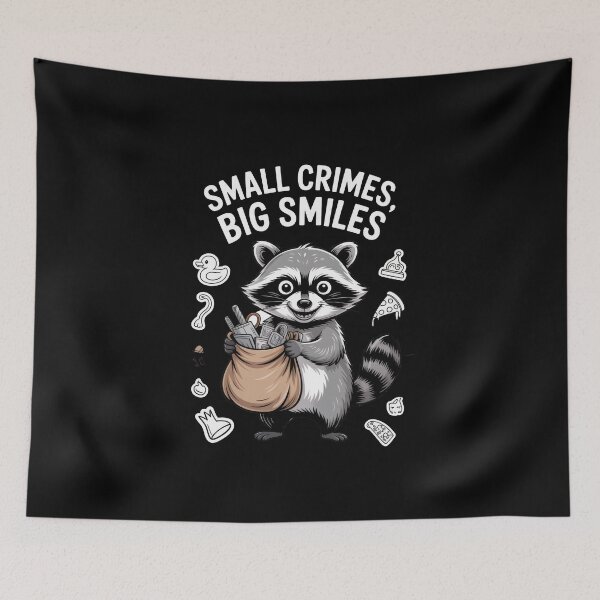 Item preview, Small Crimes, Big Smiles designed and sold by Enea Kelo.