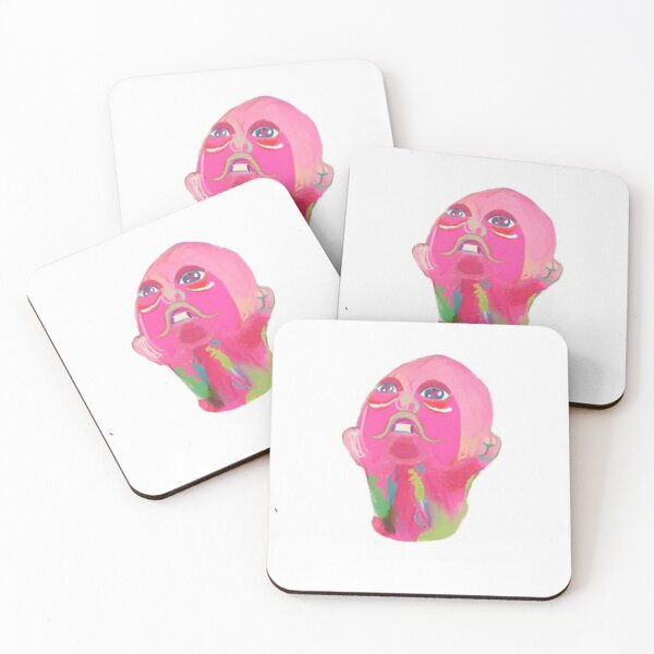 Item preview, Neon Pink Grin Ghost designed and sold by torildorxop.