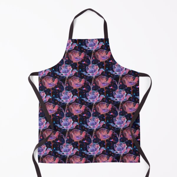 Item preview, Cyber-Floral Fusion - 3D Neon Roses designed and sold by MidArtForge.