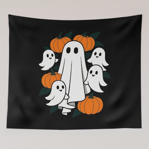 Item preview, Fall Pumpkin, Autumn Style, Halloween, Pumpkin Patch, Ghost designed and sold by agatka_neo.