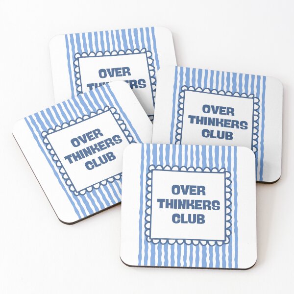 Item preview, This Overthinkers Club designed and sold by Dondonmart.