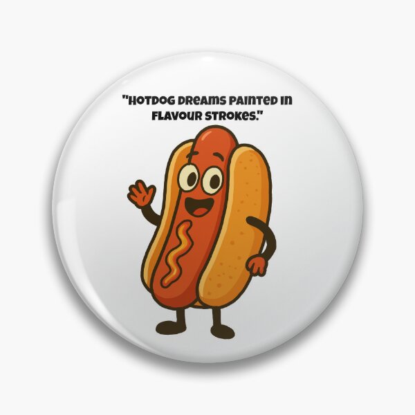 Item preview, Happy Hot Dog - Flavour Strokes Dreams designed and sold by Latitude 1°N.