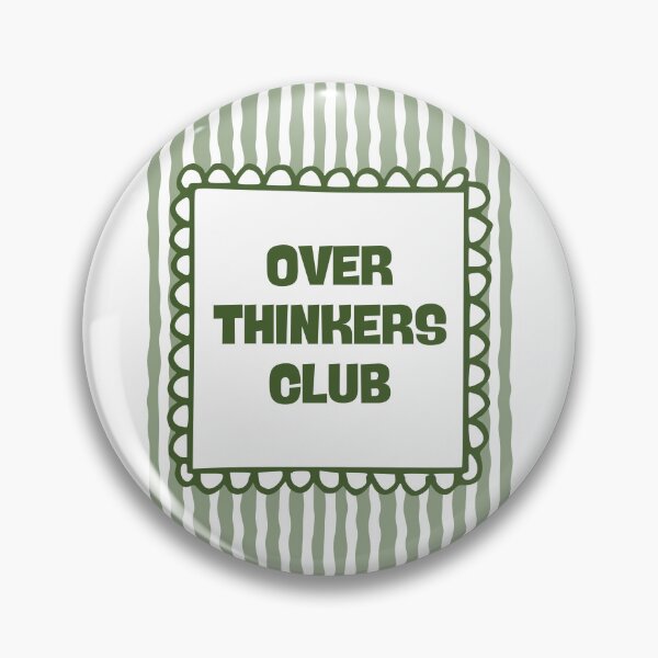 Item preview, This Overthinkers Club designed and sold by Dondonmart.