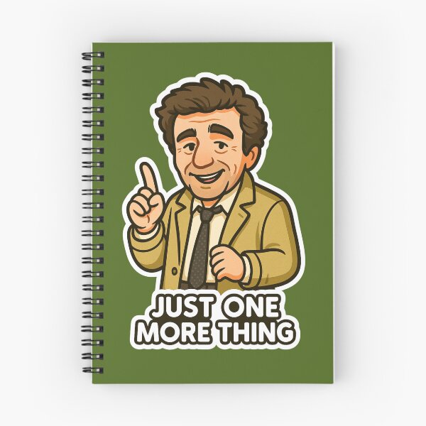 Item preview, Columbo Inspired Merch –  Perfect For Peter Falk and Lieutenant Frank Columbo Fans designed and sold by CozyMysteryFans.