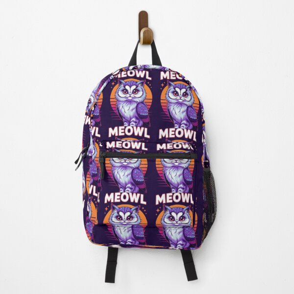 Item preview, Meowl -Neon Cat Owl Meme T-Shirt Desig designed and sold by Cherry Peony.
