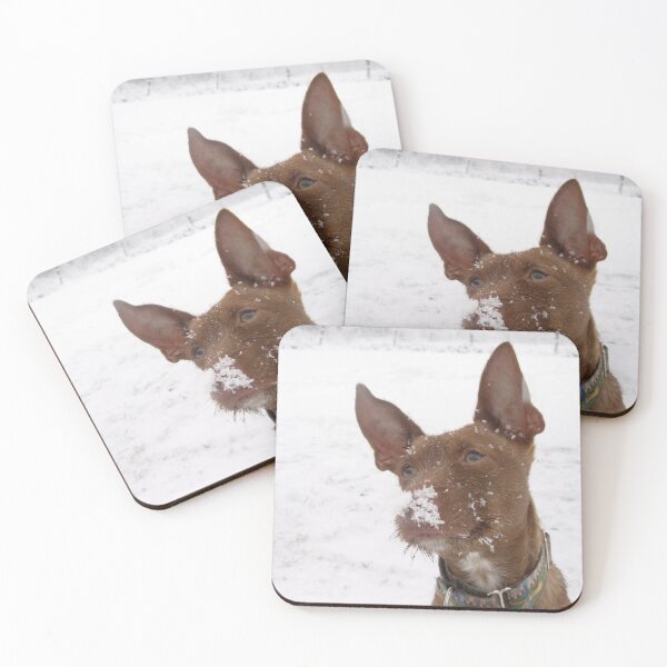 Item preview, Snowy Podenco designed and sold by whippetmuse.