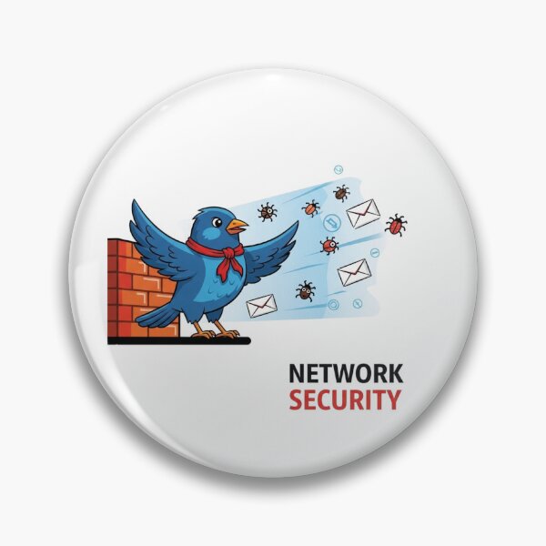 Item preview, Feathered Firewall Bird Defending Network designed and sold by GenNextPrint.