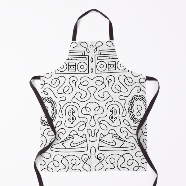 Item preview, Graffiti Style One Line Art Pattern designed and sold by DKunic.