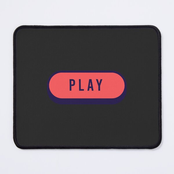 Item preview, PLAY Button – Retro Gaming Design designed and sold by Darius Bocos.