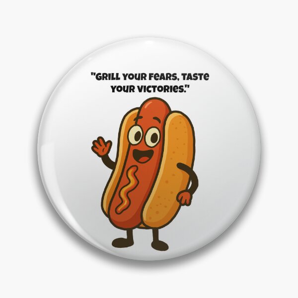 Item preview, Meet the Cheerful Hot Dog - Your New Favourite Snack designed and sold by Latitude 1°N.