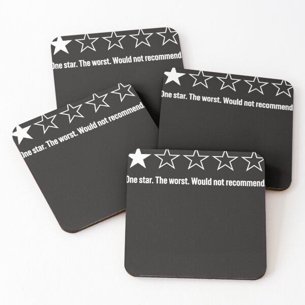 Item preview, People-One-Star-The-Worst-Would-Not-Recommend-Funny-Human-Rating designed and sold by amelioammicel.