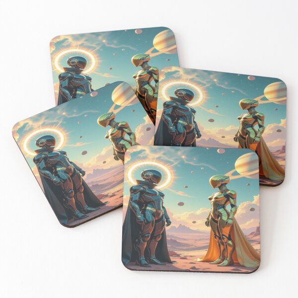 Item preview, Cosmic Connection – Two souls of steel in a moment of light between Saturn dreams and stardust designed and sold by FotoworldEdel.