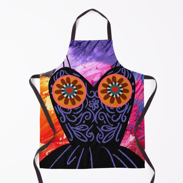 Item preview, Abstract black dress designed and sold by GasconyPassion.